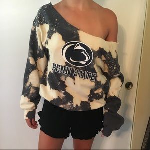 Psu women's off the shoulder sweatshirt